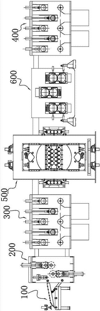 Double-layer composite plate finishing unit