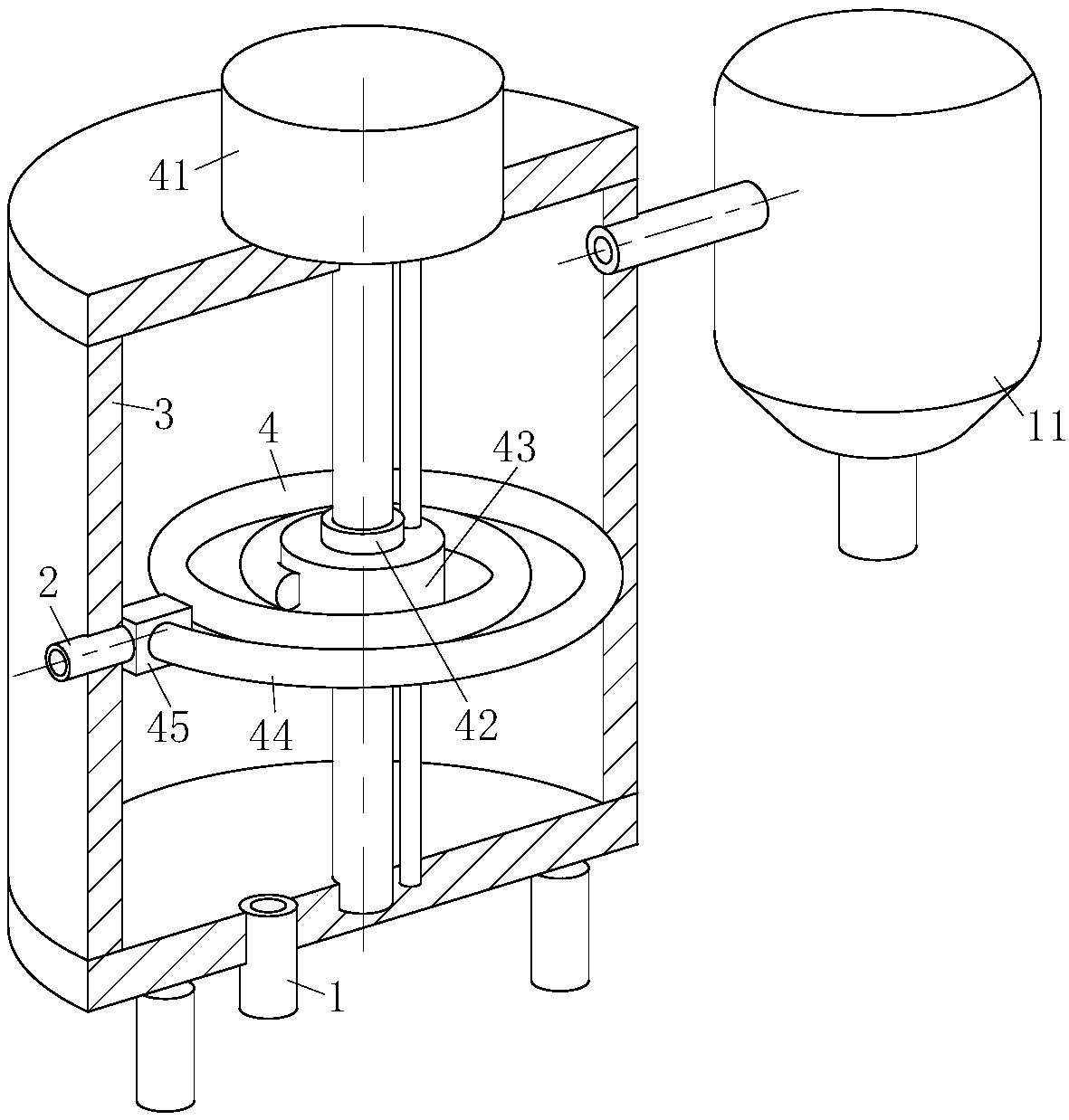 Thermal power plant SCR denitration reaction catalytic device