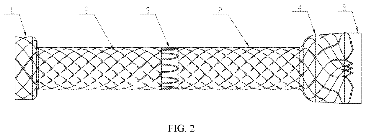 Ball-type anti-reflux biliary stent