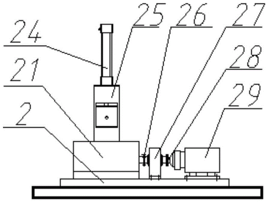 A serial rubber continuous mixing device