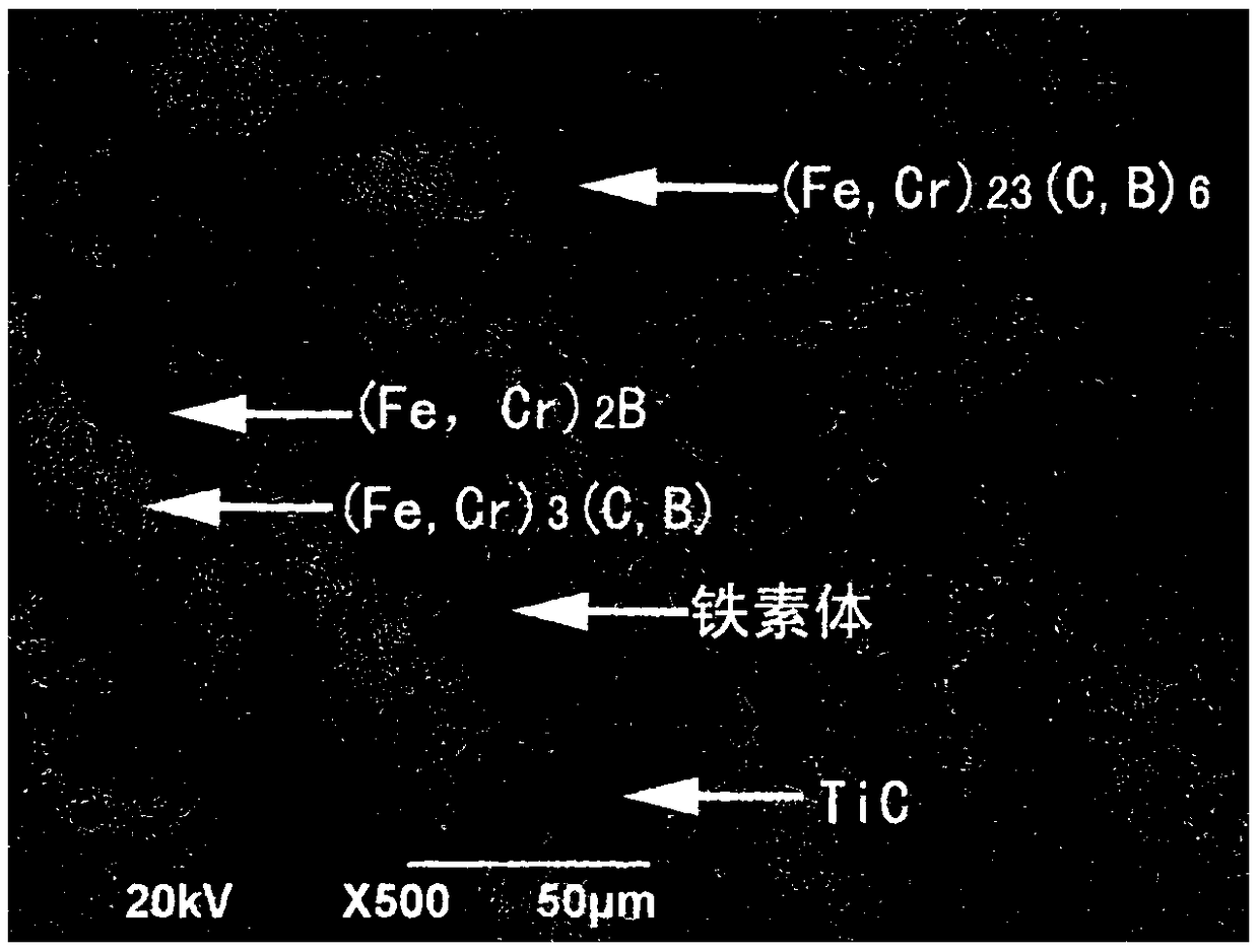 Self-protection visible arc high-boron overlay welding flux-cored wire