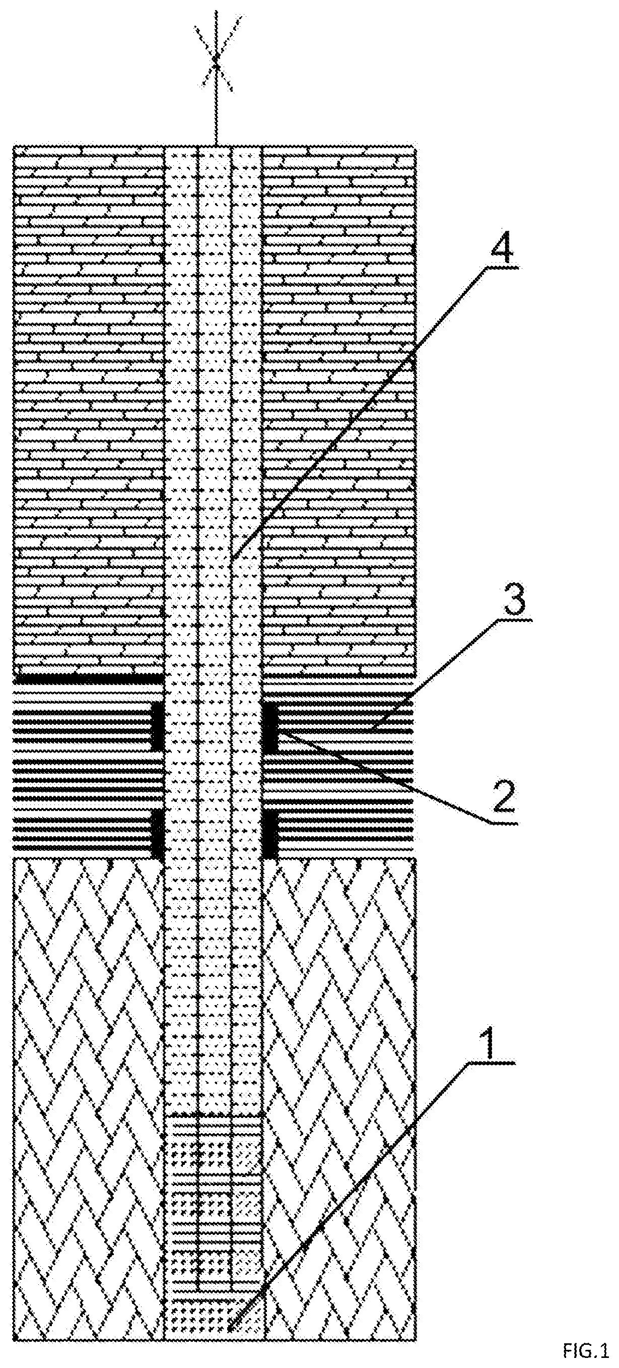 Method for exerting a combined effect on the near-wellbore region of a producing formation