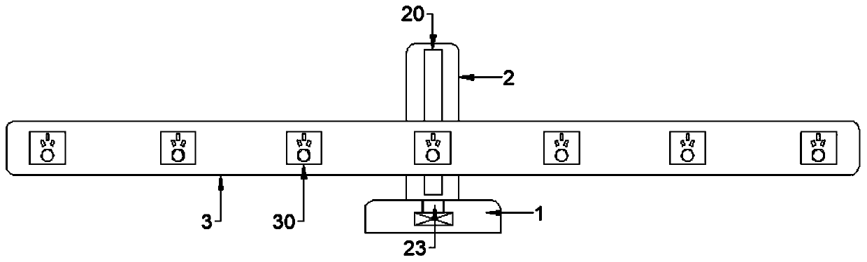 Photovoltaic charging pile capable of being moved and adjusted in multiple directions