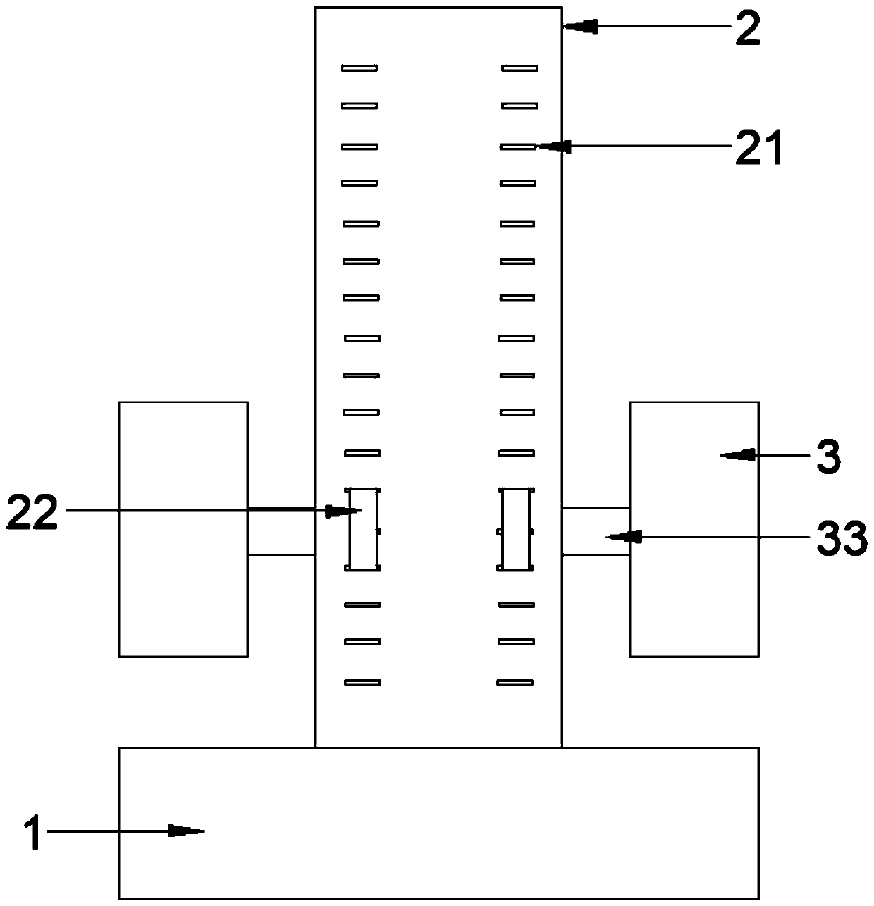 Photovoltaic charging pile capable of being moved and adjusted in multiple directions