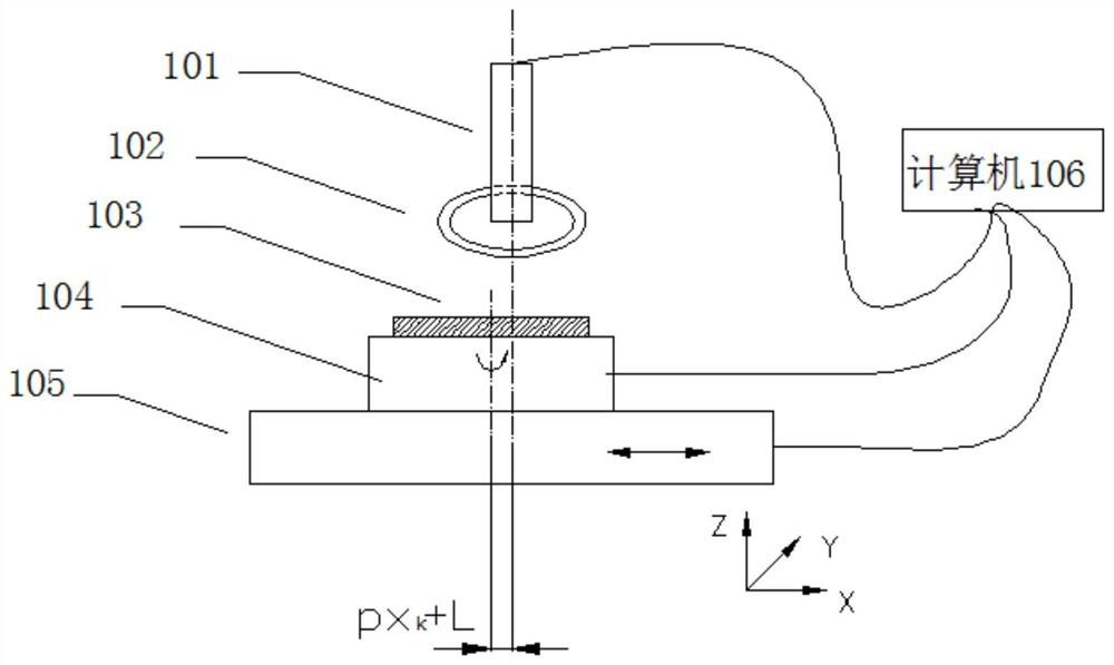 A defect detection device and method for a large-aperture plane mirror based on line scanning and ring-band splicing