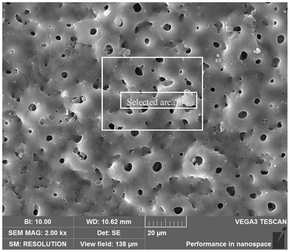 A kind of electrolytic solution and the method for preparing the black film layer on the surface of magnesium alloy by using the electrolytic solution