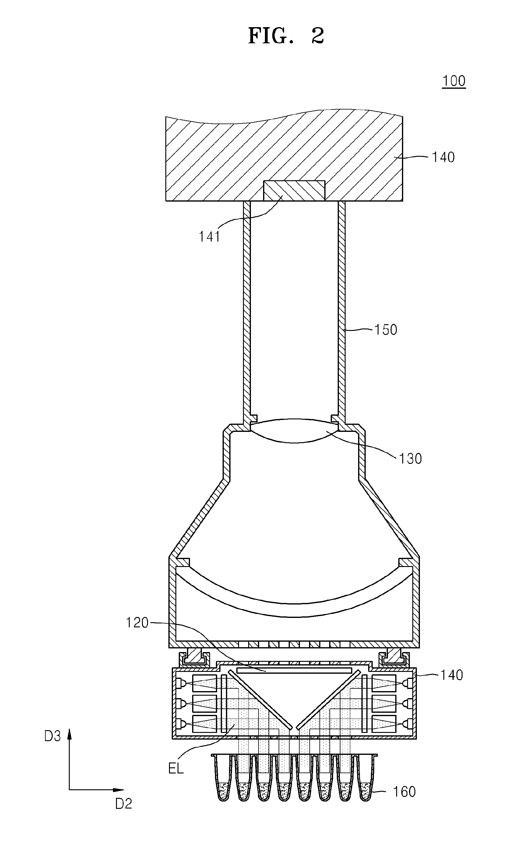 Fluorescent detector