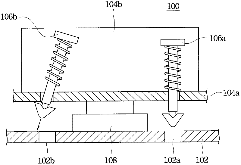 Positioning buckle column and heat dissipating device using the same