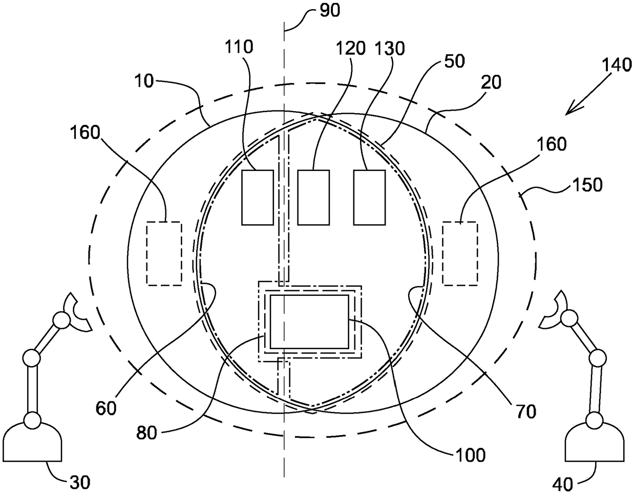 A method for optimizing a work cycle in a robot system