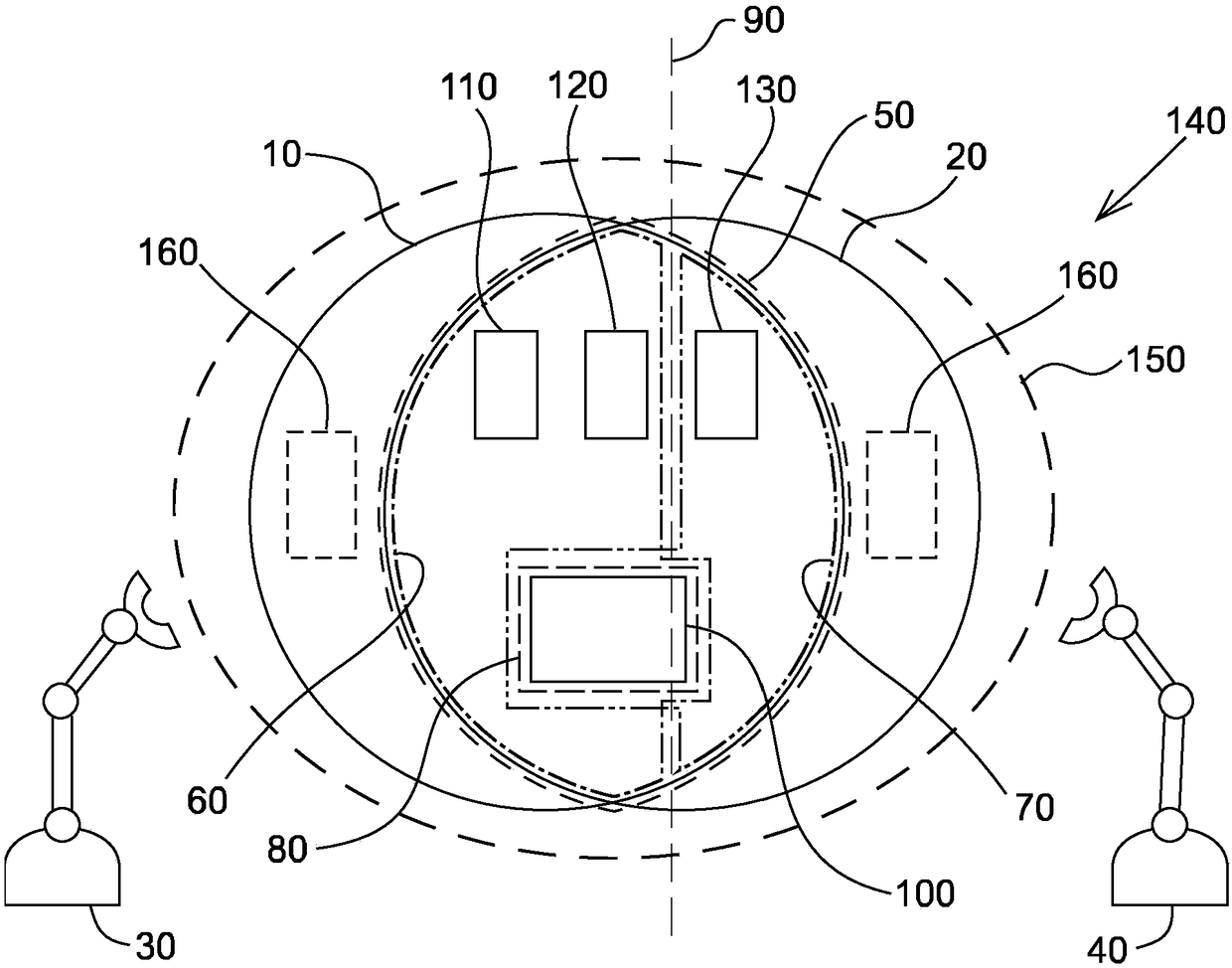 A method for optimizing a work cycle in a robot system