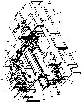Electronic drain valve assembly equipment