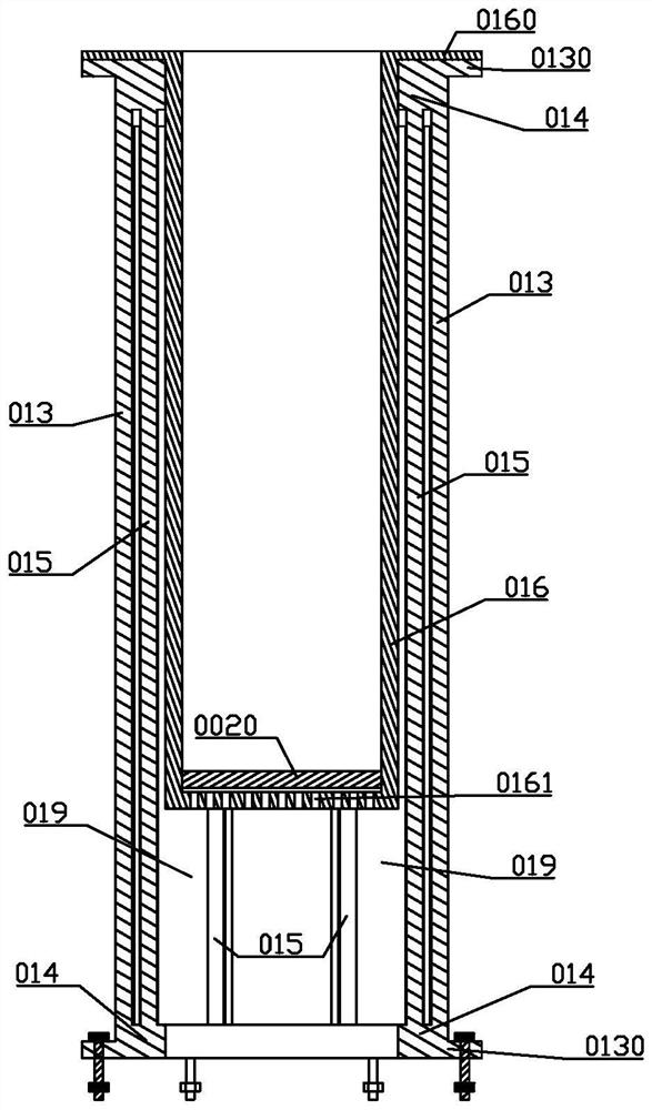 Cracking catalytic circulation method of three reaction cabins