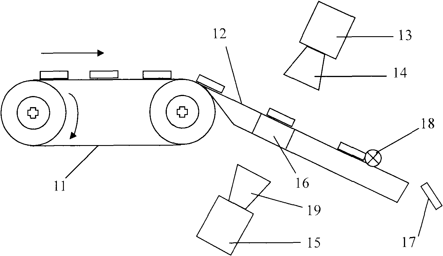 Face-to-face photographing type coin inspection machine and coin inspection method