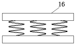 Reaction stirring device for coating manufacturing