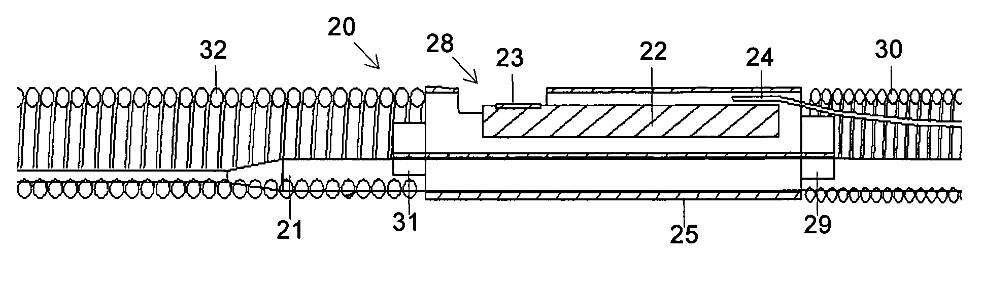 Sensor and guide wire assembly