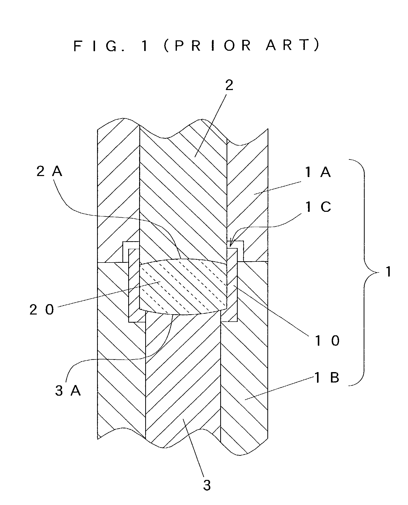 Molding die for optical element with lens-barrel