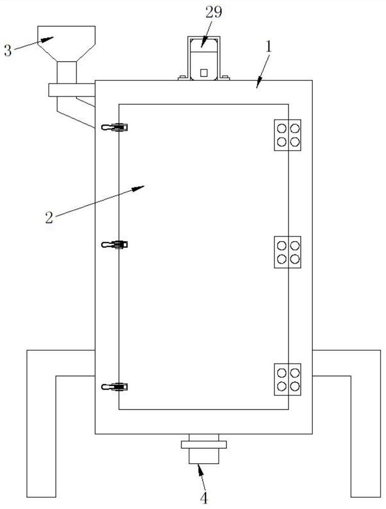 Special feed granulating device for mutton sheep breeding