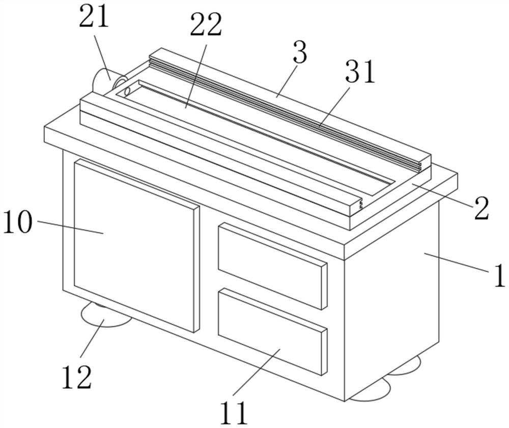 A CNC machining center capable of clamping special-shaped workpieces