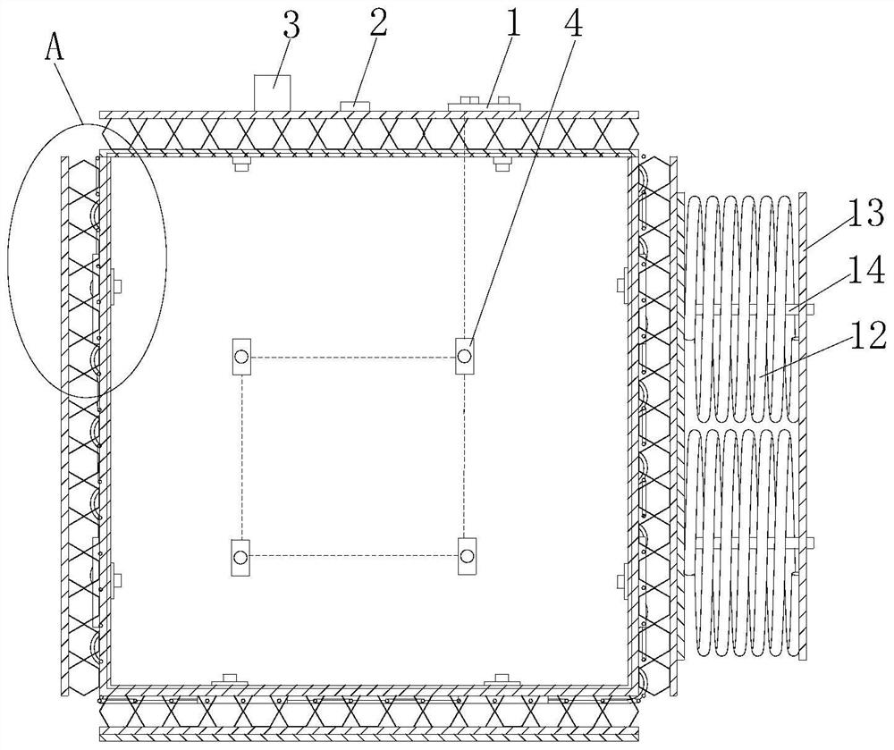 Intelligent thermal control explosion-proof safety protection device for lithium battery