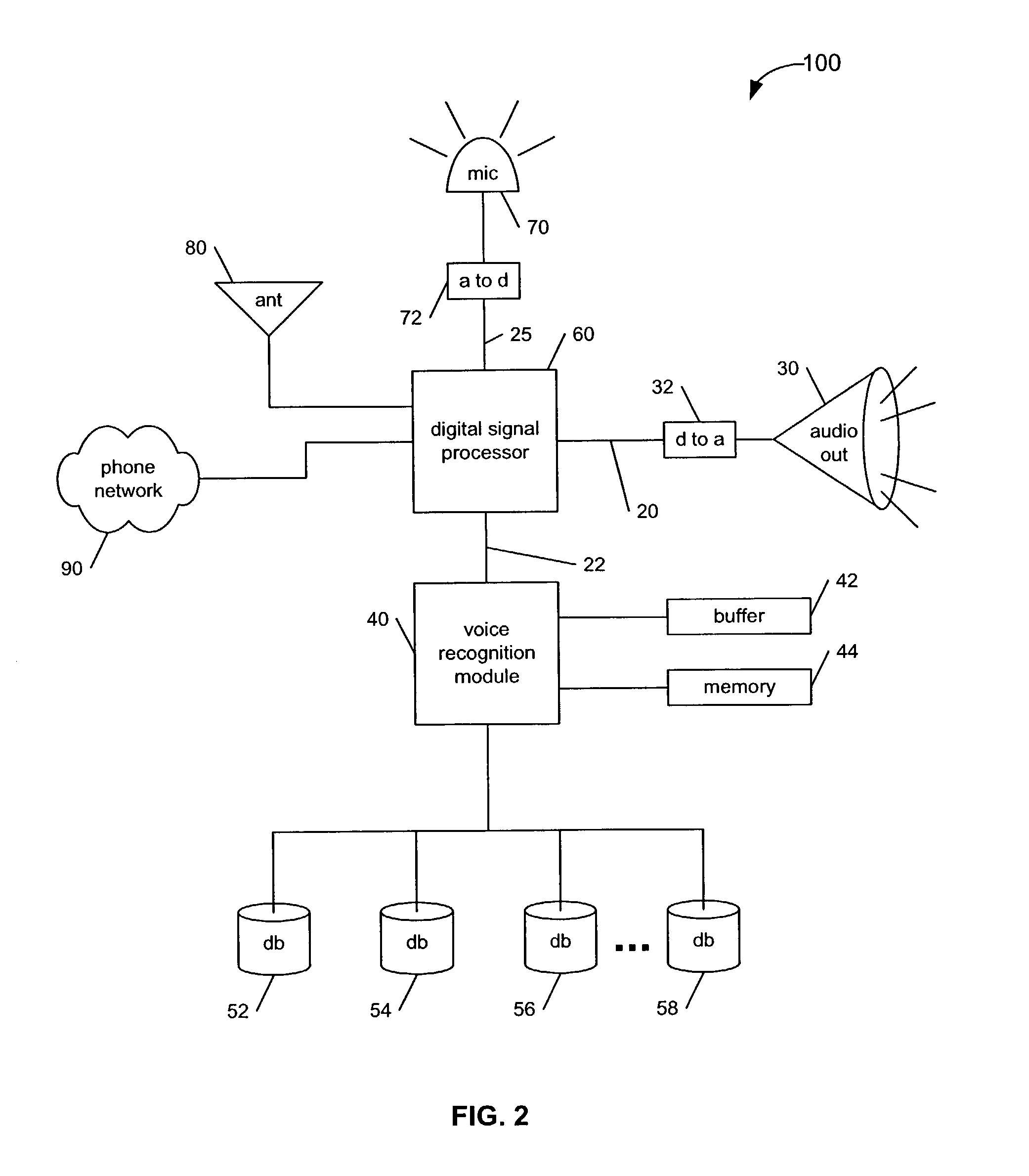 System and method for capture and storage of forward and reverse link audio