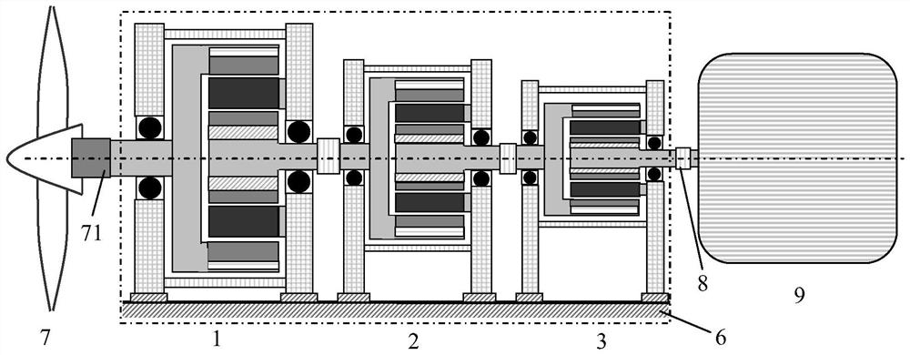 Optimal design method for medium-high-speed magnetic gear of high-power wind electromagnetic gearbox