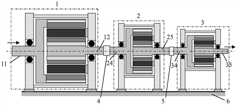 Optimal design method for medium-high-speed magnetic gear of high-power wind electromagnetic gearbox