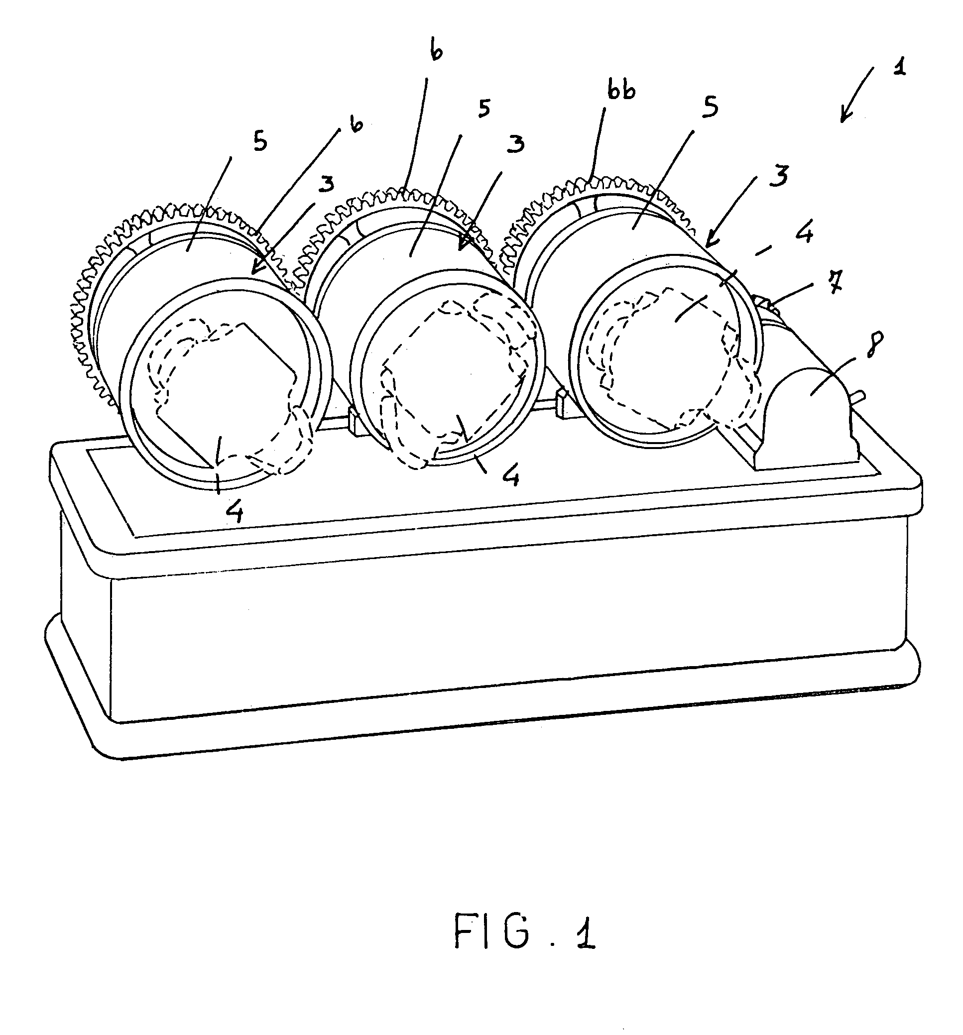 Support and winding-up device for automatic wrist watches