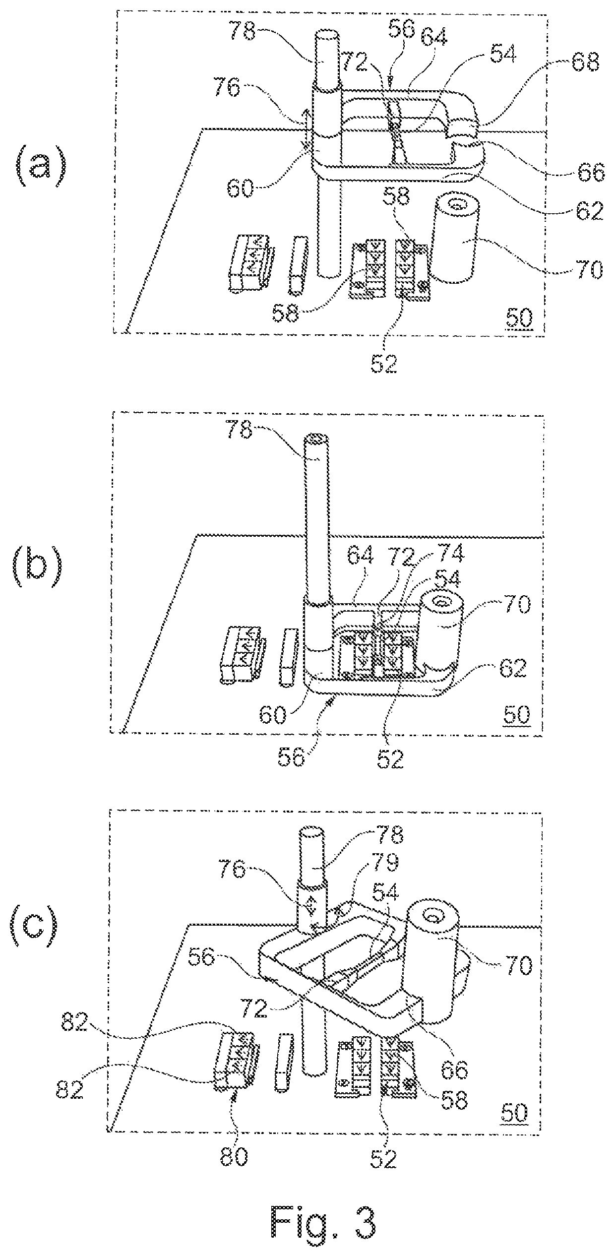 Gripper device, and use of a gripper device