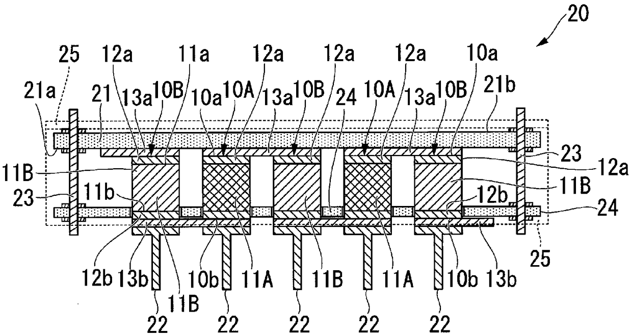 Thermoelectric conversion module