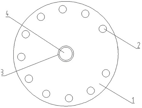 Circular transmission non-space unidirectional intermittent motion mechanism