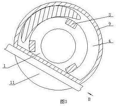 A cylindrical spiral structure steel bar connector and its construction method