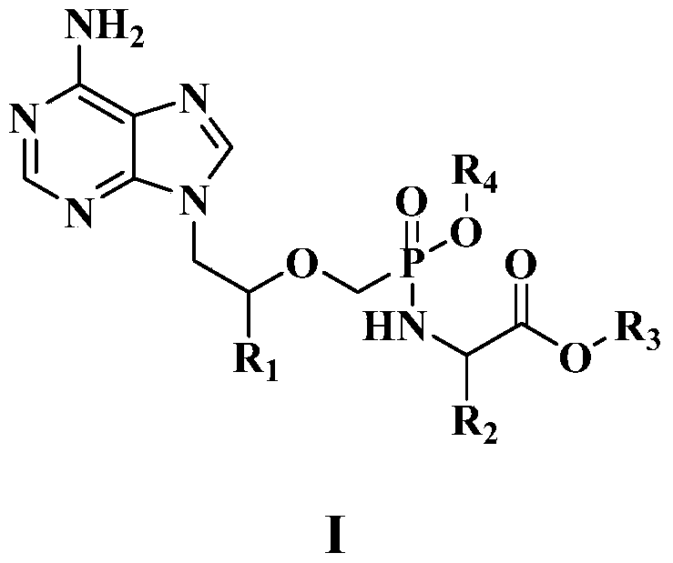 Nucleotide phosphonate compound, its pharmaceutical composition, preparation method and use