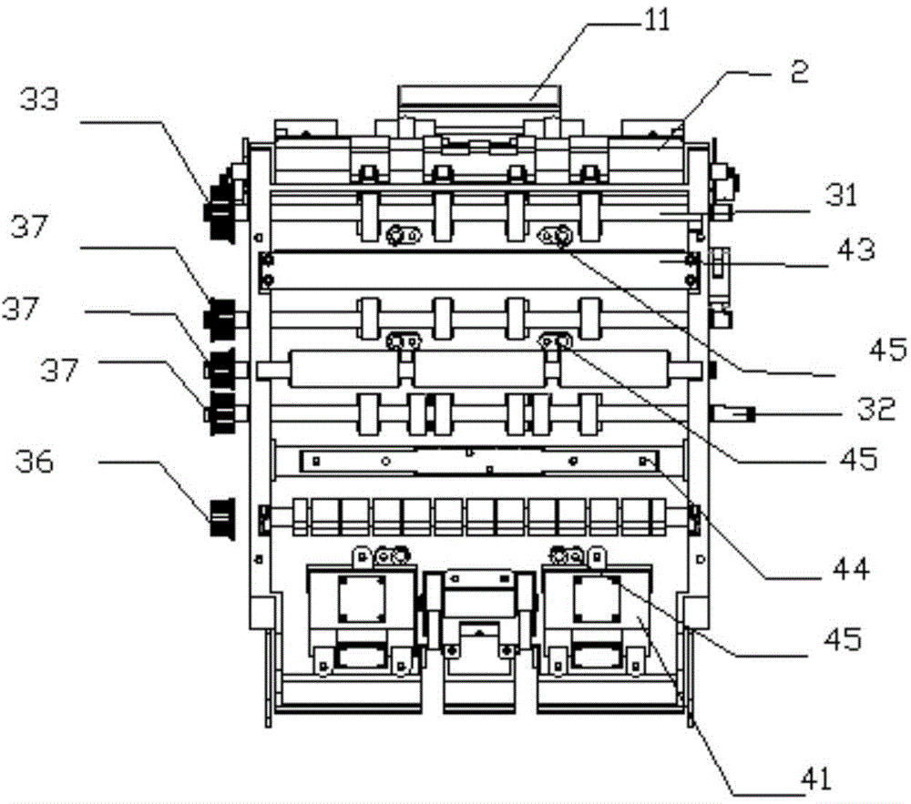 Detection passage applied to counting and sorting machine