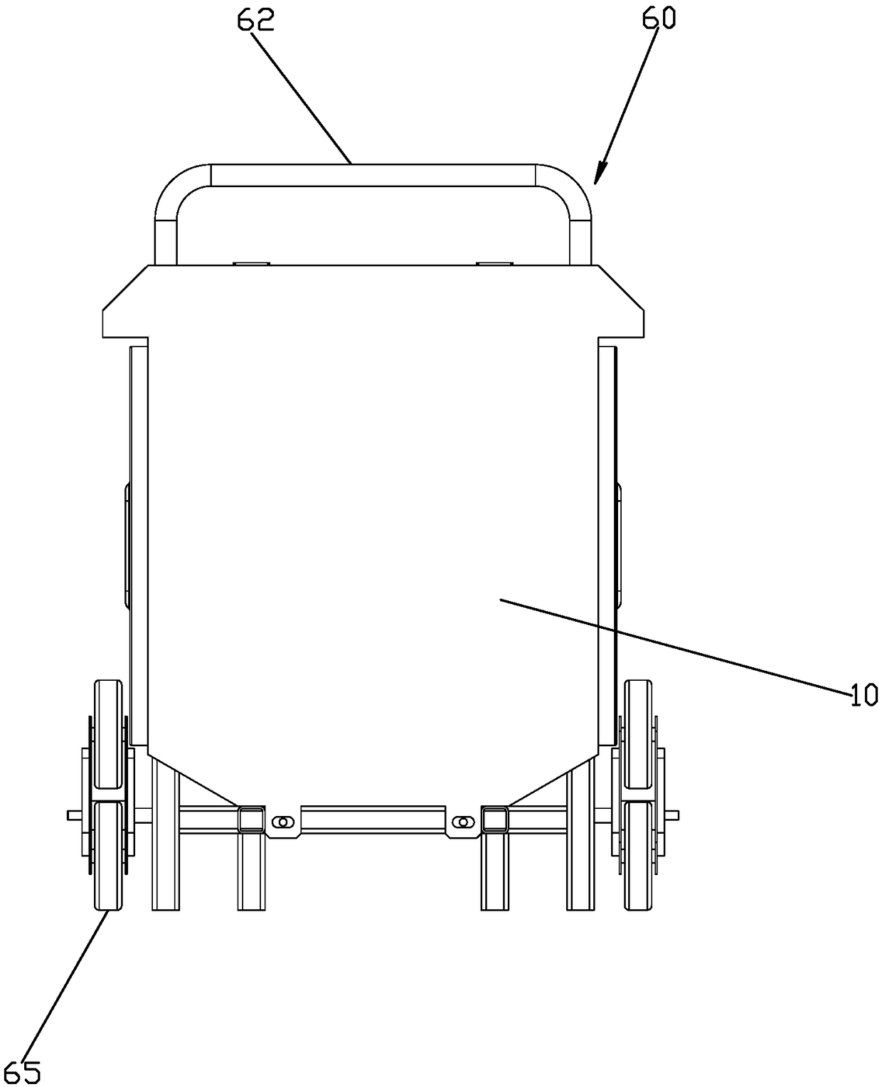 AC load transfer power distribution box