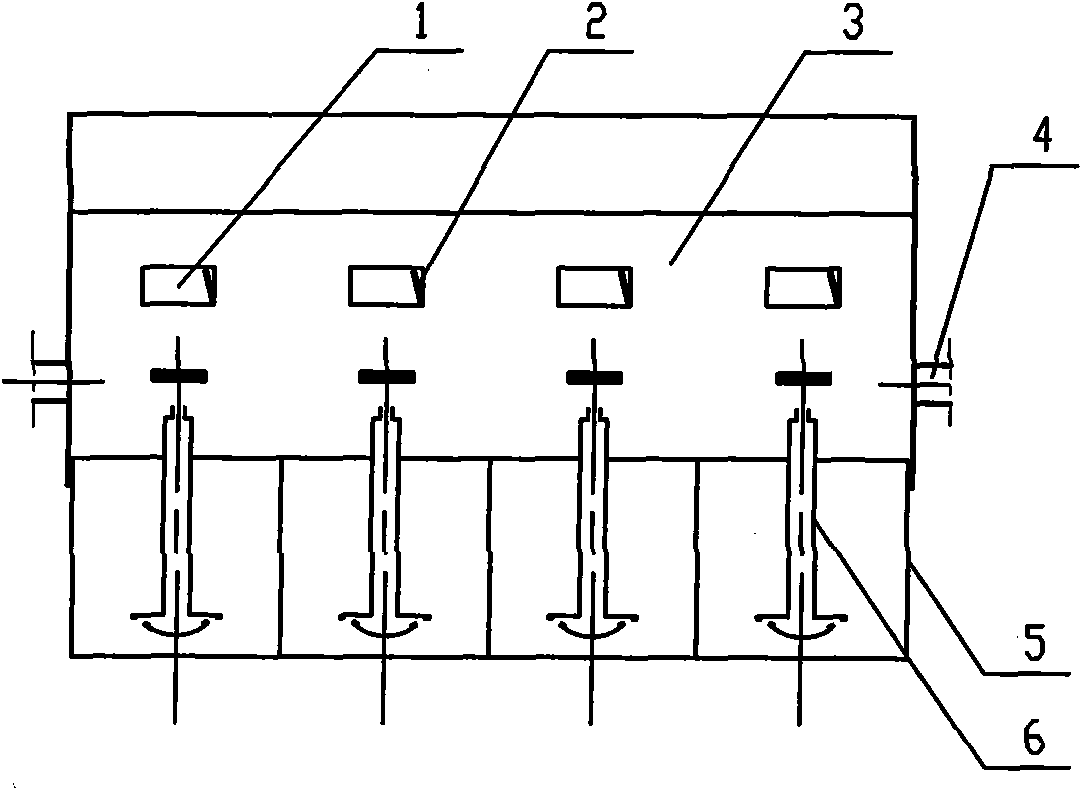 Enclosed mechanical stirring flotation machine