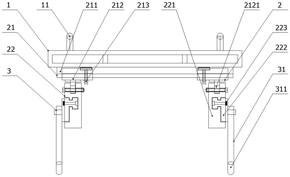 Water drape lifting appliance for bicycle frame body