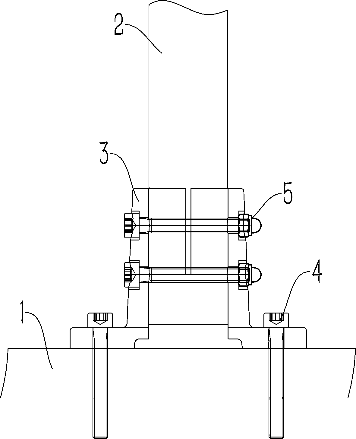 Novel adjustable armrest rod connecting structure