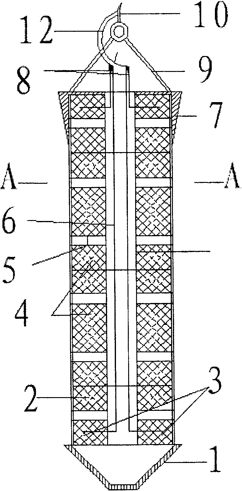 Sound wave shock and pulse combustion type pressing crack apparatus