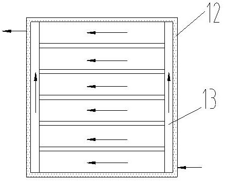 A solar dehumidification solution regeneration device