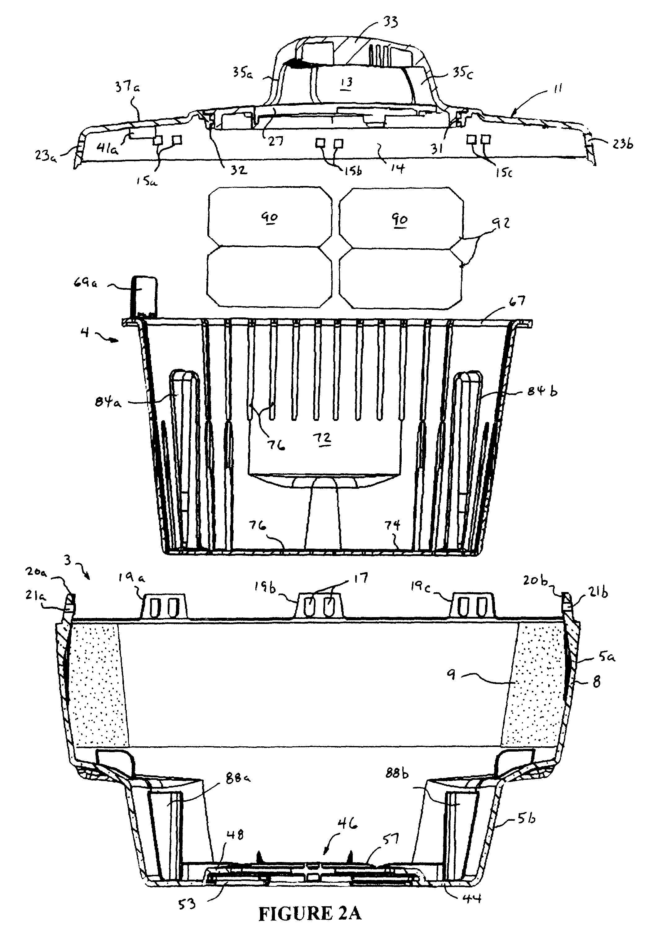 Floating dispenser for dispensing a solid dissolvable chemical into ambient water
