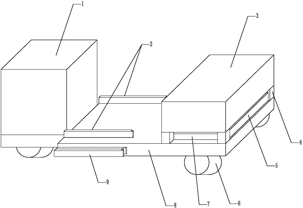 Agricultural feed receiving machine