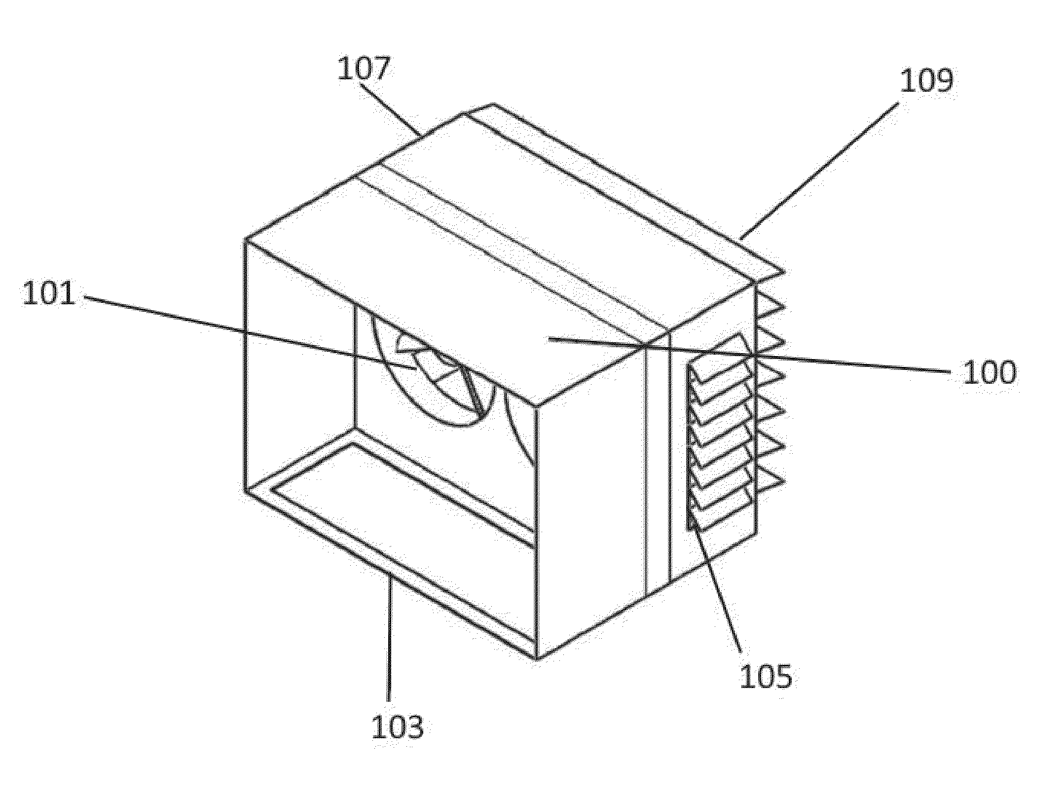 Device and System for Eliminating Air Pockets, Eliminating Air Stratification, Minimizing Inconsistent Temperature, and Increasing Internal Air Turns