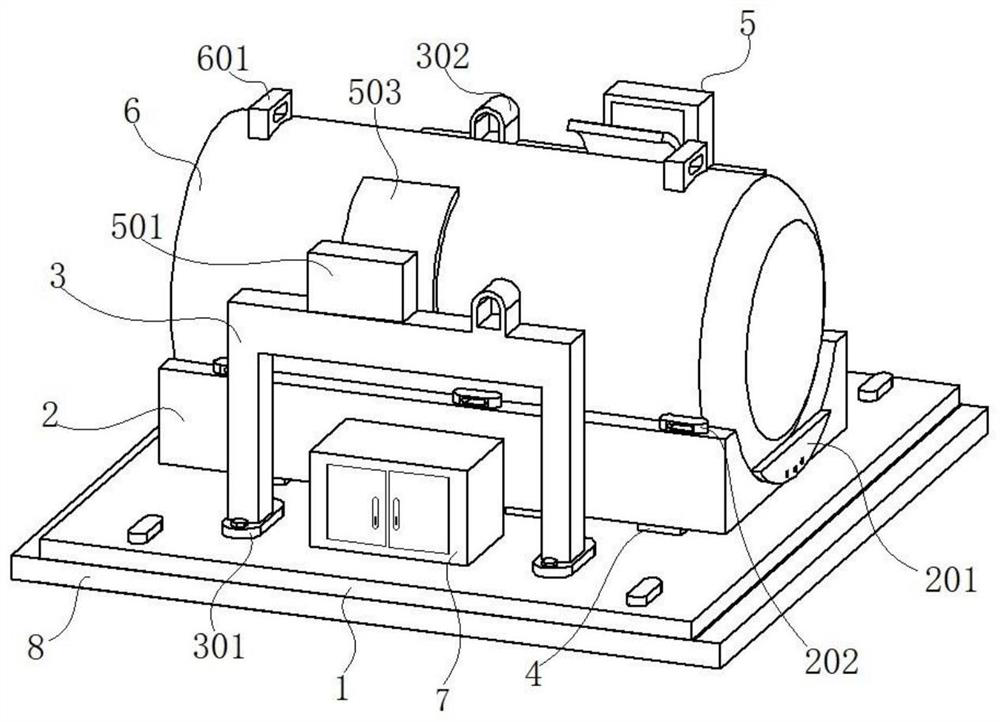 Dirty oil tank conveying device