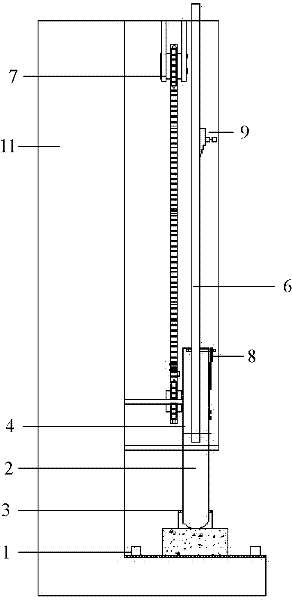 Concrete automatic impact tester and test method thereof