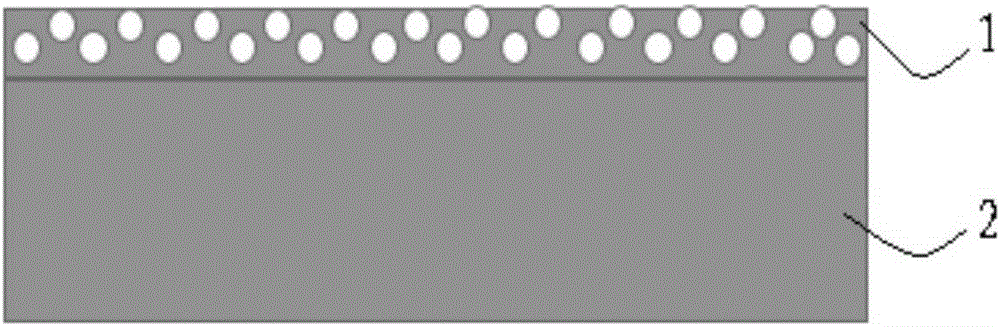 Preparation method of porous titanium dioxide thin film for dye-sensitized solar cell
