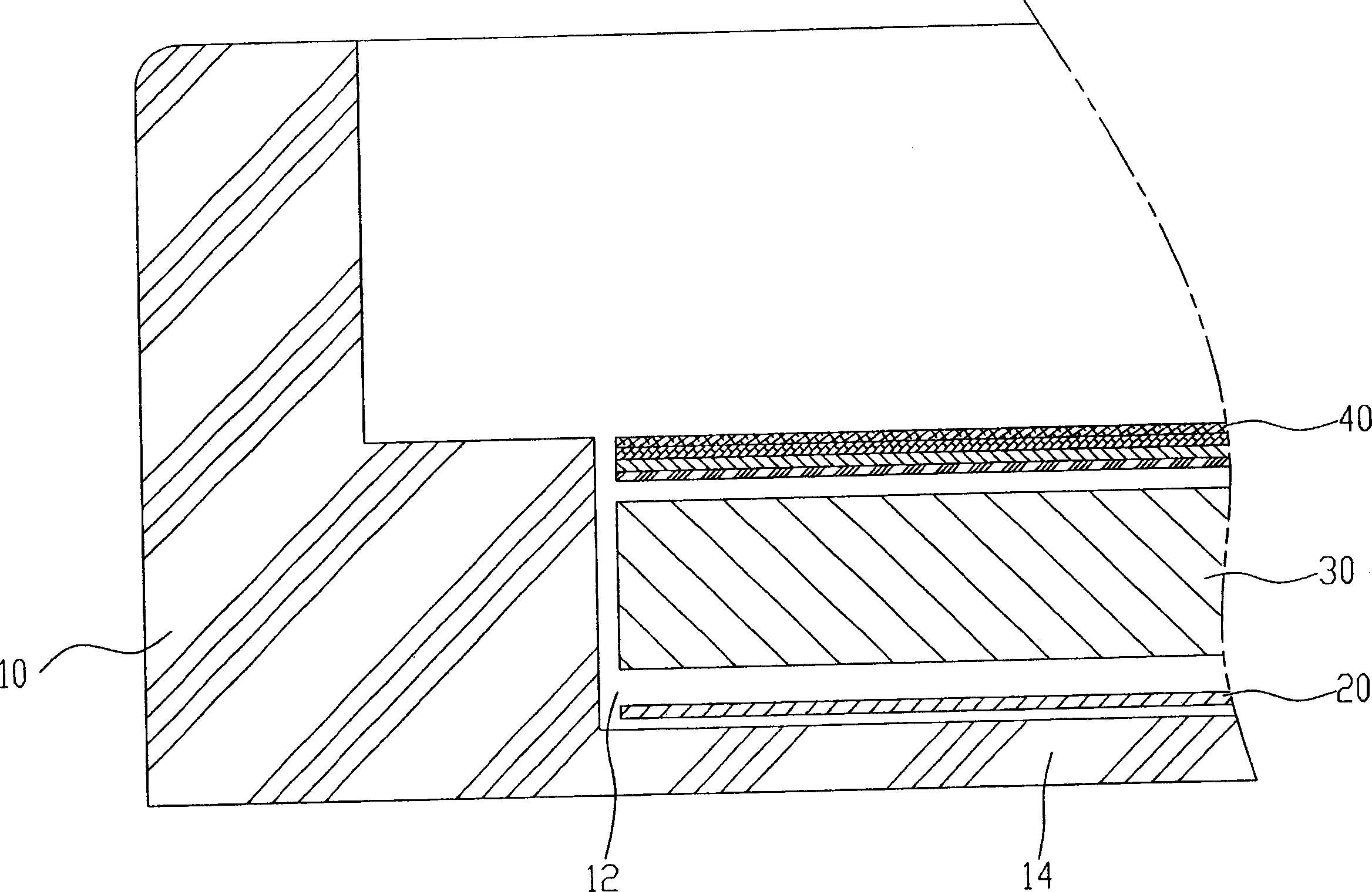 Loading structure of back light module