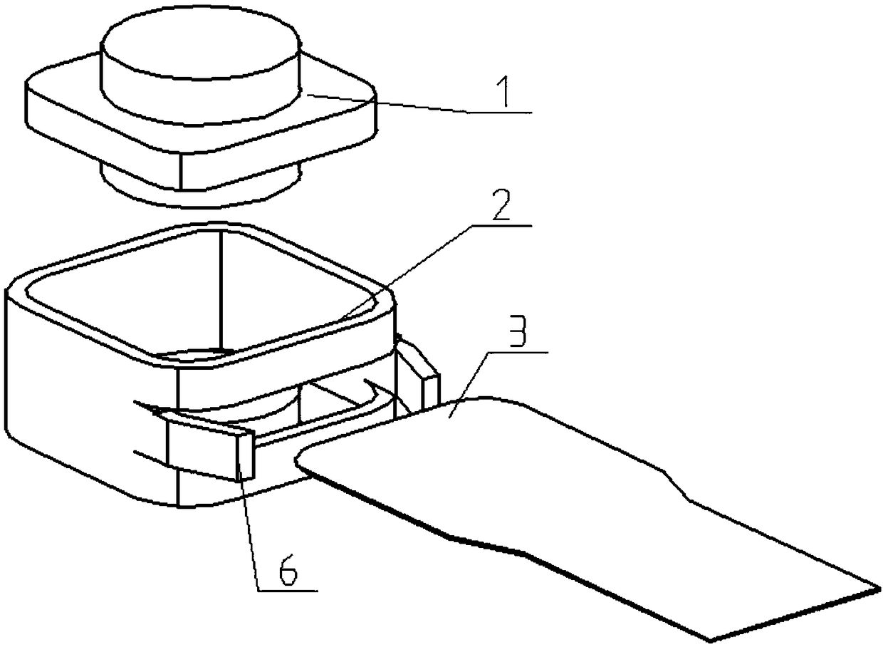 Single-tooth occlusal force measurement device based on thin film pressure sensor