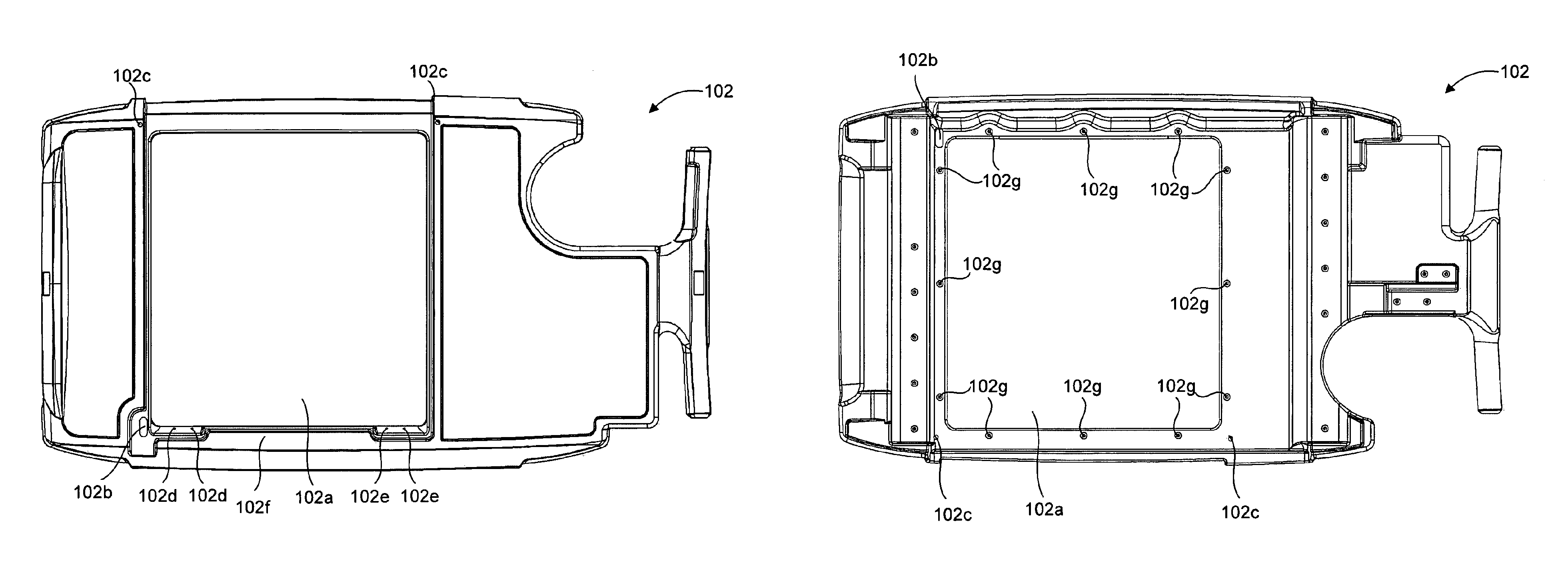 Sealing structure for sealing multiple sections and a drawer of a medical emergency cart