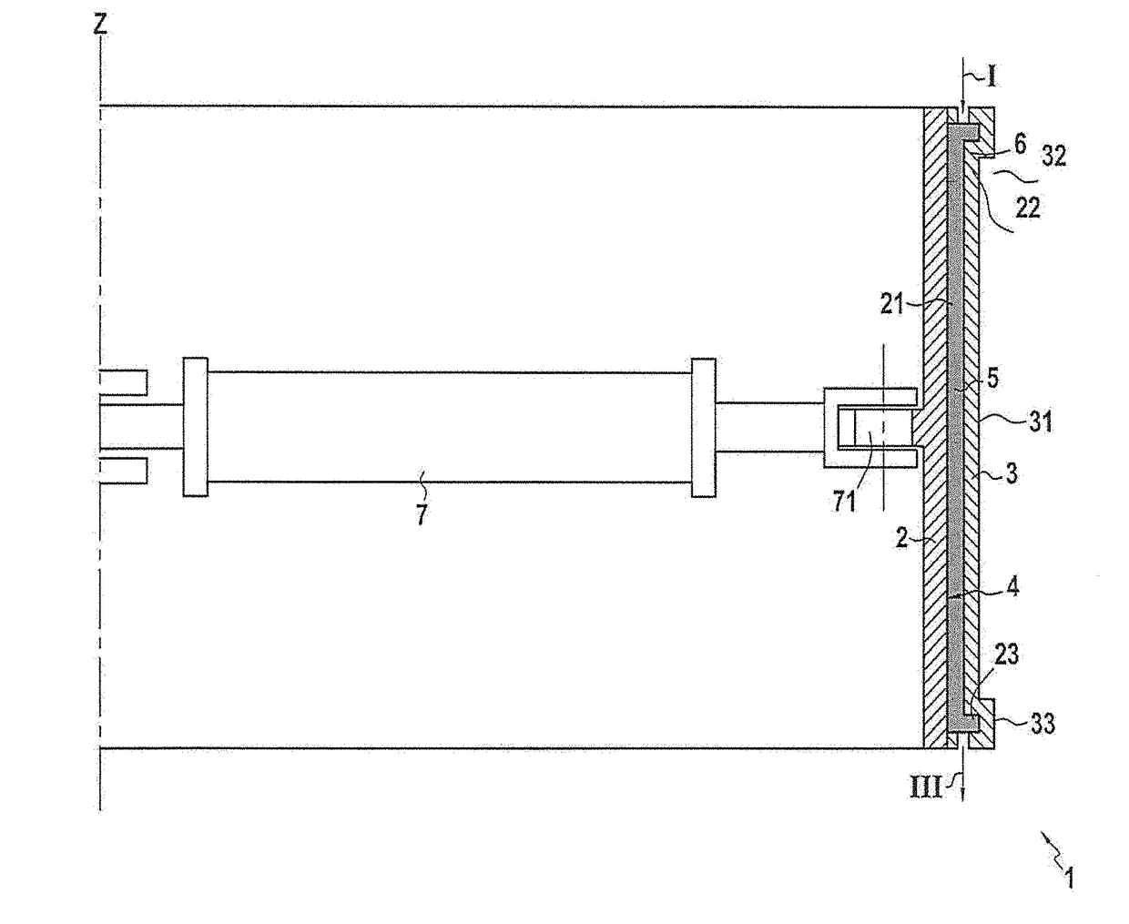 Device and a method for fabricating a part by injection molding