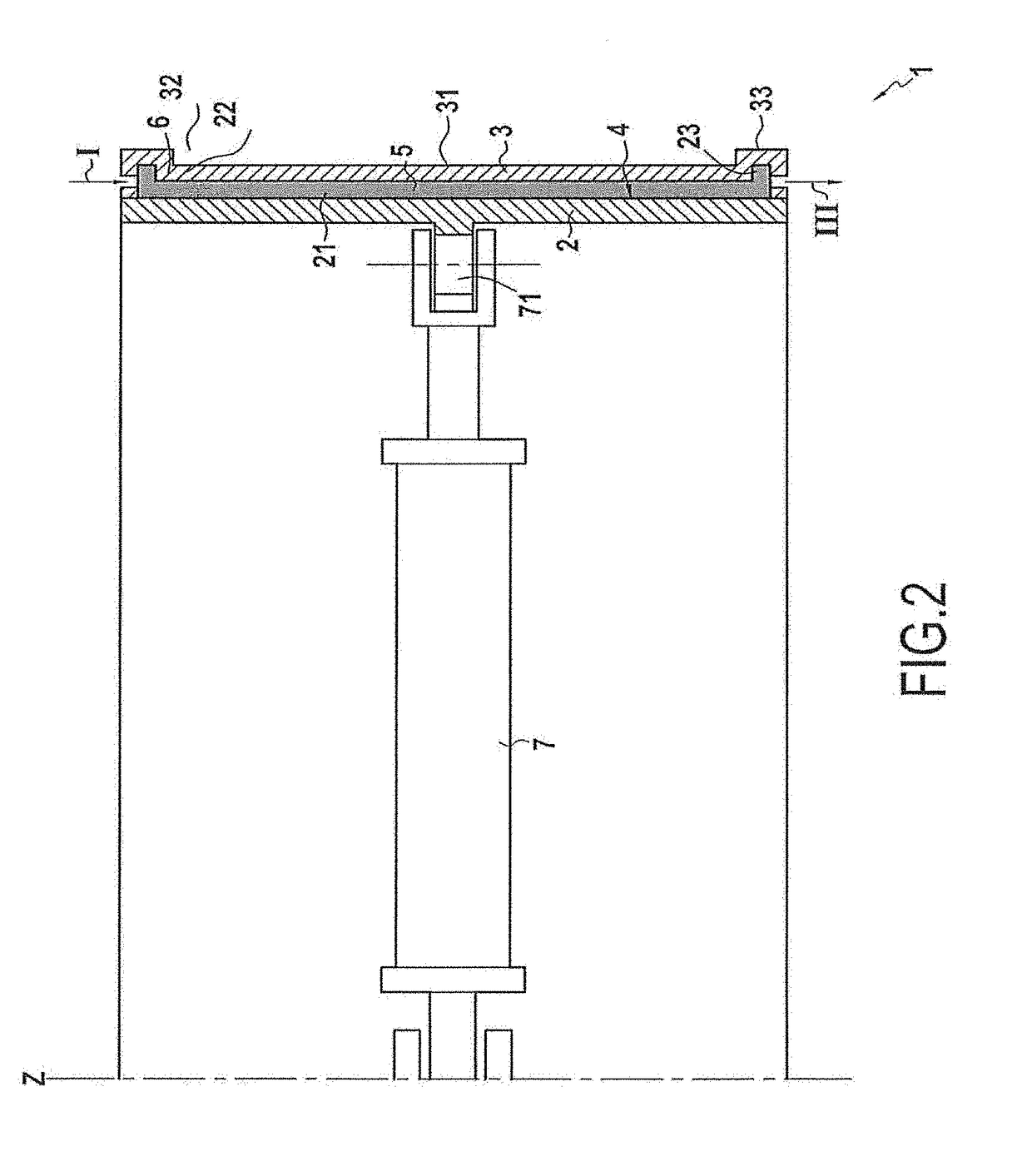 Device and a method for fabricating a part by injection molding